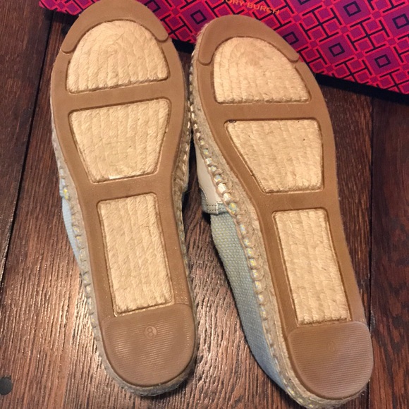 SOLDTory Burch Lonnie flat espadrille Ella canvas - Picture 5 of 8